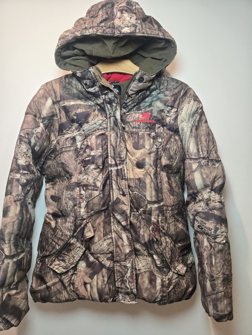 Mossy Oak Camo Coat Women's Small Y2 Break Up Infinity Vintage Y2k Outerwear